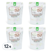 산마을 리얼칩 연근, 12g, 12개