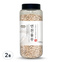 건강곡간 연천 율무, 550g, 2통