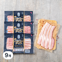 존쿡델리미트 컨츄리베이컨, 120g, 9개