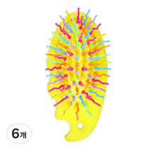 아이캔디 젤리팝 퍼퓸 헤어브러쉬, 스윗 망고 퍼퓸, 6개