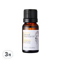 데일리아로마 내츄럴 에센셜 오일 프랑킨센스향, 10ml, 3개