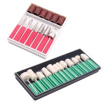 OON 실속형 연마도구 다이아 추지석 6종 + 샌딩드럼 6P + 양모추지석 12P 세트, 1세트