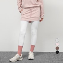 로또 여성용 콤피 플리스 미니 스커트