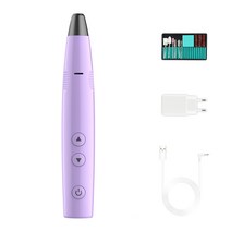 카키고 2세대 블링캔디 프리미엄 셀프 네일 아트 드릴 머신, 1개, 블링 라벤다