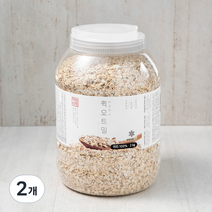 착한상점 바로먹는 퀵 오트밀, 2kg, 2개
