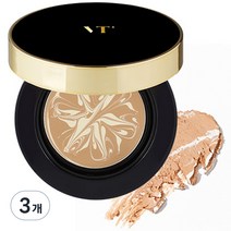 VT 에센스 스킨 파운데이션 팩트, 21호 베이지, 3개