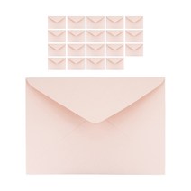 베어플레이 파스텔칼라 엽서봉투 4x6 164 x 115mm, 연분홍, 20개