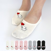 투투삭스 여성용 위드하트 페이크삭스 양말 10켤레 세트