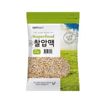 건강한밥상 국산 찰압맥, 2kg, 1개