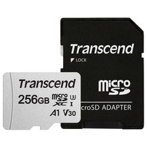 트랜센드 300S-A 마이크로 SD카드, 256GB
