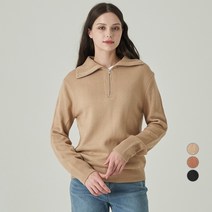 Afinar 하프집업 풀오버 니트 스웨터