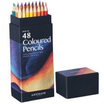 [크레타칼라] 퍼플빈 전문가용 고급 색연필, 48색, 1개