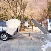 다니고 풀확장형 우레탄창문 차박텐트 M C131, 2인용, 크림베이지