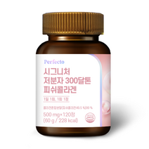 퍼펙토 시그니처 저분자 300달톤 피쉬콜라겐 영양제, 120정, 1개