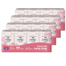 디펜드 여성용 스타일 요실금 라이너 무향 롱 28매입 x 3팩 + 바이올렛향 롱 28매입 세트, 4세트