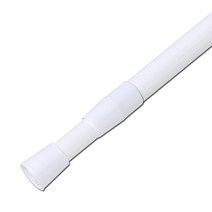 썬데코 22mm 스프링식 압축봉 8호 140~260cm, 화이트