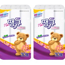 땡큐 3겹 천연펄프 화장지 14m, 30개입, .2개