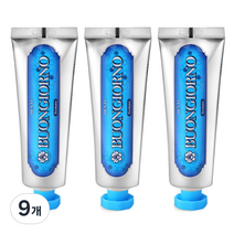 아토세이프 덴티 본조르노 레몬향 치석케어 치약, 100g, 9개