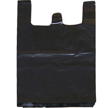 월드크린 검정 손잡이 봉투 43 x 55 cm, 20L, 100개