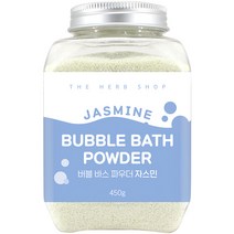 더허브샵 버블 바스 파우더 자스민, 450g, 1개