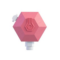 에이팀 반려동물 전용 샤워브러쉬, 핑크, 1개