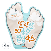 어퓨 말랑발 30분 필링 삭스, 1개입, 4개