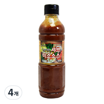 하우하우 샤브미소소스, 500g, 4개