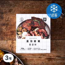 외갓집 효자바베 등갈비 (냉동), 350g, 3개