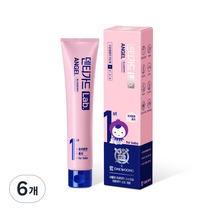 대웅제약 덴티가드랩 엔젤 유아 치약, 80g, 6개