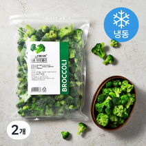웰프레쉬 브로콜리 (냉동), 1kg, 2개