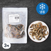 어부네생선가게 국산 중하 꼬마새우 (냉동), 500g, 3팩