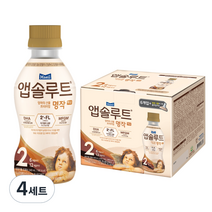 매일유업 앱솔루트 명작 2FL 액상 분유 2단계 240ml x 6입 + 니플 세트, 24개
