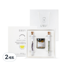 꽃을담다 미니꽃차 앤 티스틱 세트, 5g, 2세트