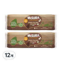 MISURA 통밀 스파게티, 500g, 12개