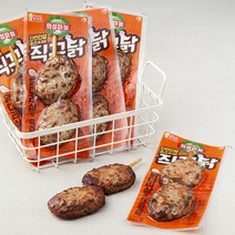롯데햄 의성마늘 직꾸닭 리얼간장, 5개, 100g