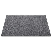 순수 코일 현관매트 80 x 120 cm 두께 20mm, 그레이 + 블랙, 1개