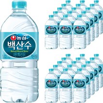 농심 백산수, 1L, 72개