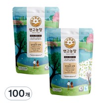 연고농장 볶은 연자육차, 1g, 100개