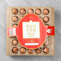 제주 화산석 구운 동물복지 유정란 30구, 1.2kg, 1개