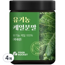 푸드버킷 유기농 케일파우더, 100g, 4개