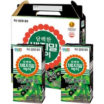 베지밀 담백한 에이 검은콩 두유, 190ml, 64개입