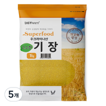 건강한밥상 고소한 기장, 5개, 1kg