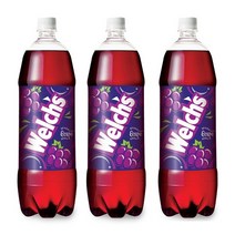 웰치스 소다 포도, 3개, 1.5L
