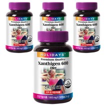 홀리데이즈 잔티젠600, 30정, 4개