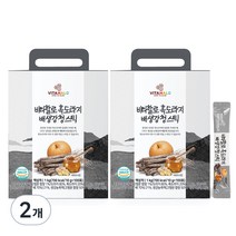 비타할로 흑도라지 배 생강 청 스틱, 2개, 1kg
