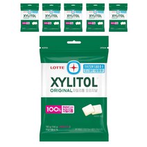 롯데자일리톨 오리지날 껌 리필, 183g, 6개