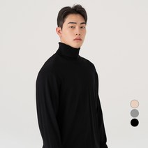 시티파이 남성용 기본 터틀 넥 니트 스웨터