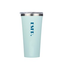 콕시클 MBTI 이중 진공 보온 보냉 스텐 텀블러 ESFP 사교적인 유형, 블루, 470ml