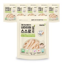 내아이애 스스로 스틱과자, 당근, 6개