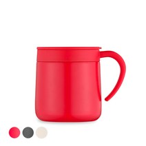 미롬 베이직 스텐머그컵 300ml, RED, 1개